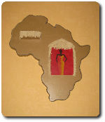 Africa, le tableau en carton
